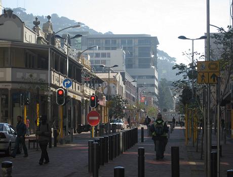 Cape Town Fan walk in Waterkant Street